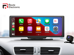 Car dash cam DVR 10.26inch portable navigation for car and truck support front and rear camera dual