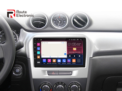 Universal car stereo 9'/10' QLED màn hình hỗ trợ wifi 4G không dây carplay