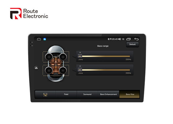 Universal Car Stereo 9.5inch QLED 2k Màn hình đen Hỗ trợ âm thanh trên xe hơi Camera toàn cảnh 360 độ tích hợp