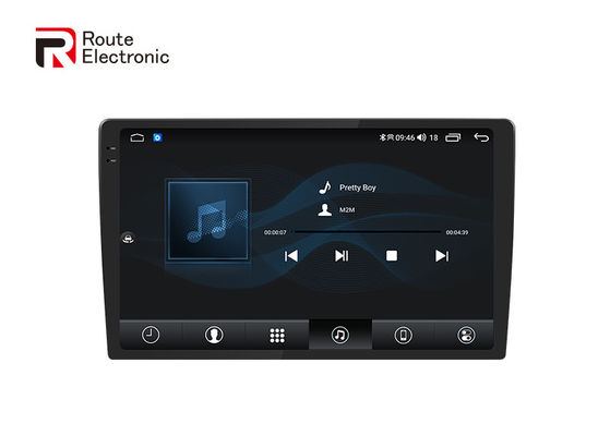 Điều hướng ô tô phổ thông trên ô tô 10,36 inch Android 12 với màn hình đen 2k 4G DSP