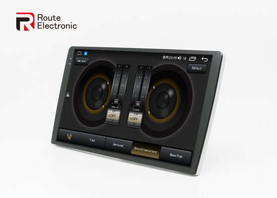 Universal Car Stereo 9.5inch QLED 2k Màn hình đen Hỗ trợ âm thanh trên xe hơi Camera toàn cảnh 360 độ tích hợp
