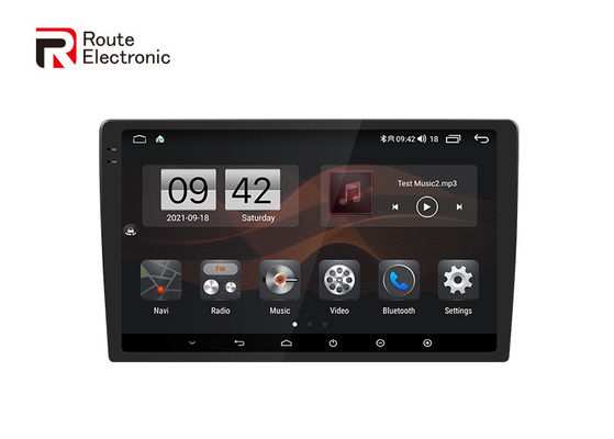 Điều hướng ô tô phổ thông trên ô tô 10,36 inch Android 12 với màn hình đen 2k 4G DSP