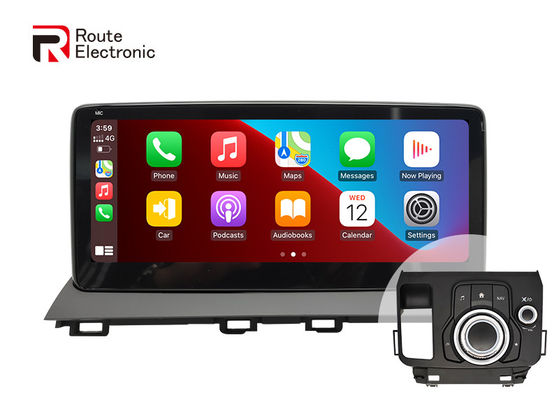 Bộ phận đầu âm thanh nổi trên ô tô Android Mazda 3 với cần điều khiển màn hình cảm ứng