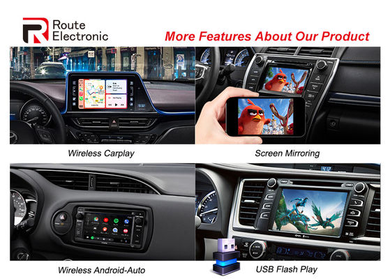 Carplay không dây Android Ai Box Play And Plug Độ phân giải 800×480