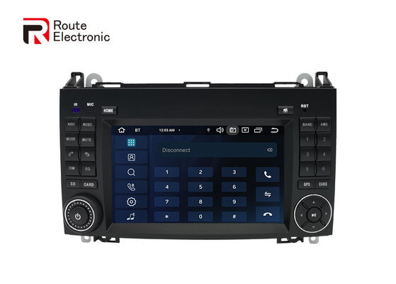 Các nút vật lý Double Din Car Stereo, Android 12 Car Radio cho Benz B200