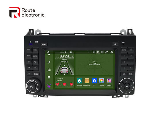 Các nút vật lý Double Din Car Stereo, Android 12 Car Radio cho Benz B200