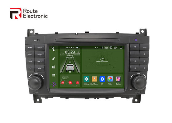 Benz W203 OEM Android Car Audio 2 DIN Với màn hình LCD 7 "1024 × 600