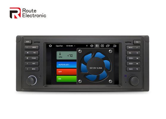 Điều hướng GPS Đài phát thanh ô tô OEM, Trình phát đa phương tiện BMW với camera lùi 1080p