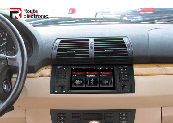 Điều hướng GPS Đài phát thanh ô tô OEM, Trình phát đa phương tiện BMW với camera lùi 1080p
