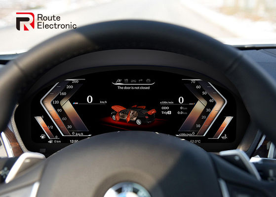 Màn hình đồng hồ tốc độ kỹ thuật số ô tô 12.3" 1920 × 720 IPS Phù hợp với BMW 3 Series F30 F31