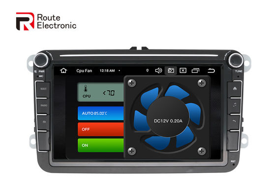 Đa phương tiện OEM Car Radio 8 inch với các nút vật lý Hệ thống định vị GPS