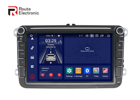 Universal OEM Car Radio 1024 × 600 Màn hình cảm ứng 8 inch cho Volkswagen