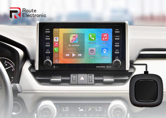 8 Core Auto Carplay AI Box Android 12 Vật liệu nhựa màu đen không dây