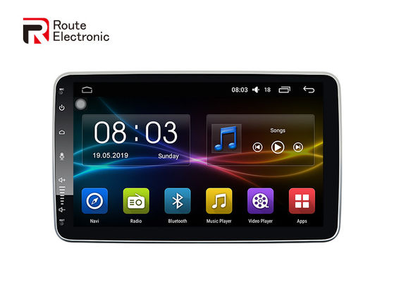 Âm thanh nổi trên ô tô có thể xoay 10,1 inch 2 Din có thể điều chỉnh bằng CarPlay không dây