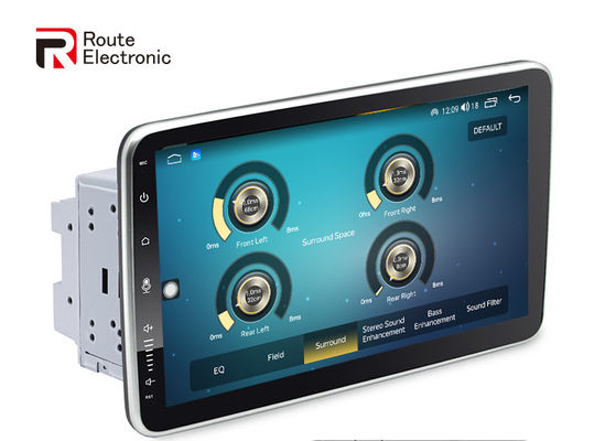 Bluetooth 8 Core 2 Din Car Radio 10.1 inch QLED 1280 × 720 Điều khiển bằng giọng nói