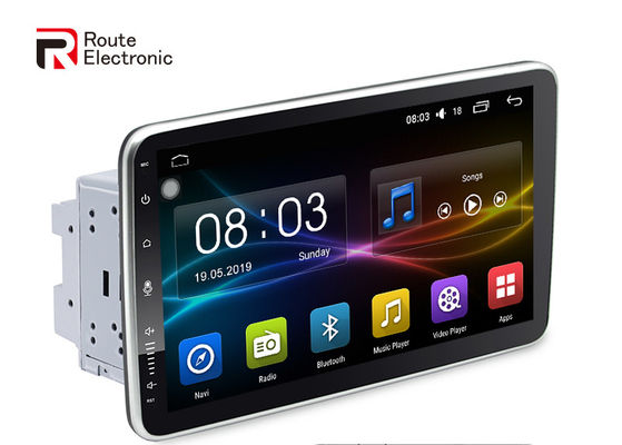 Bluetooth 8 Core 2 Din Car Radio 10.1 inch QLED 1280 × 720 Điều khiển bằng giọng nói