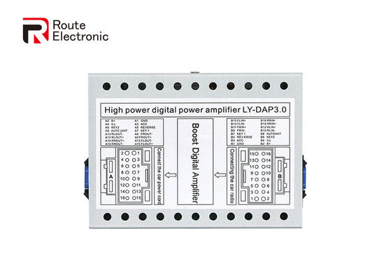 Xe tăng cường kỹ thuật số Mini xe DSP Box Plug And Play cài đặt dễ dàng