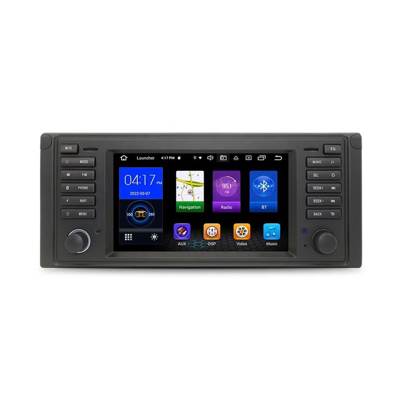 Kích thước màn hình 7 inch Đài phát thanh xe GPS cho bảng điều khiển hiệu suất 2din